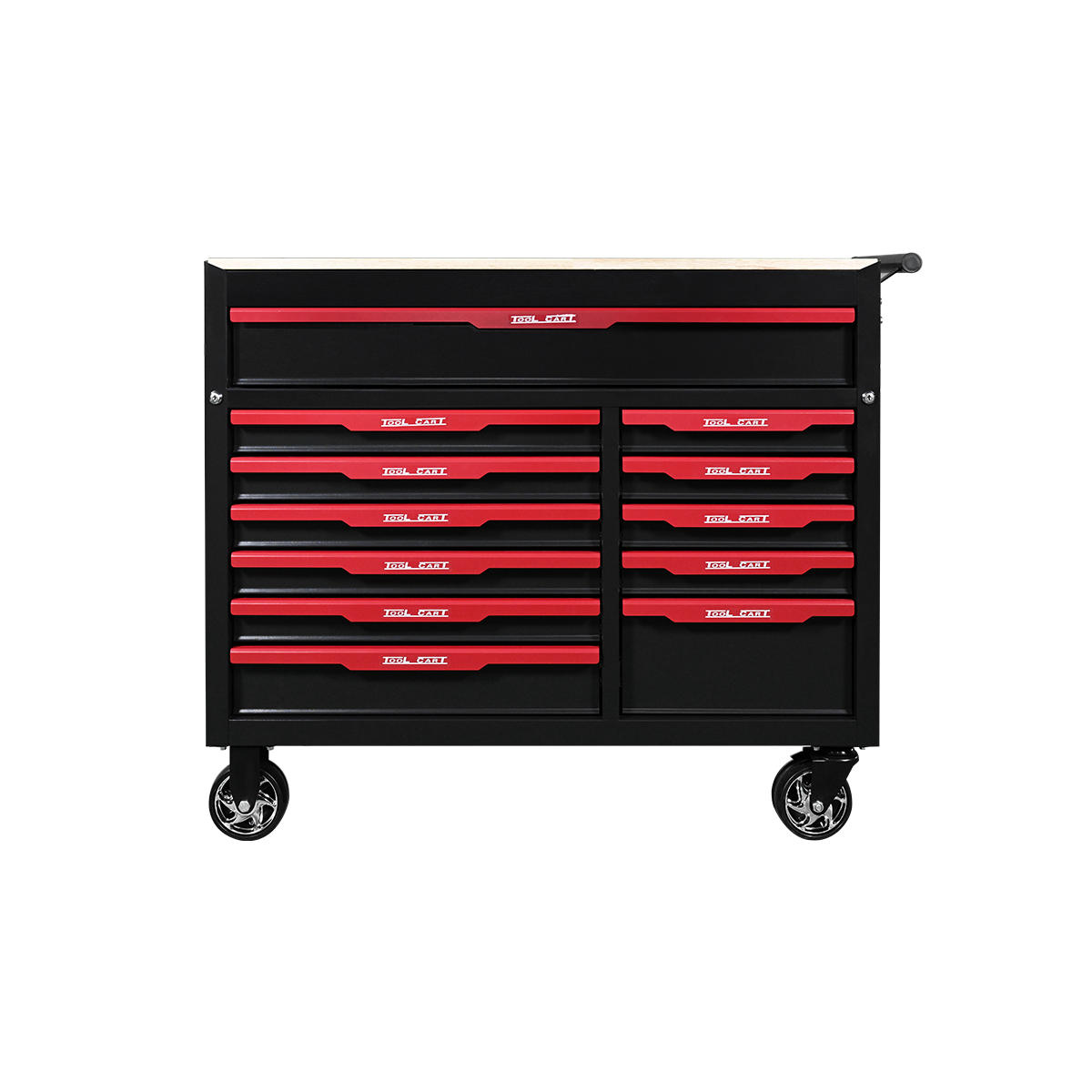 12 drawer tool trolley with wooden worktop 1 12 drawer tool trolley with wooden worktop 1