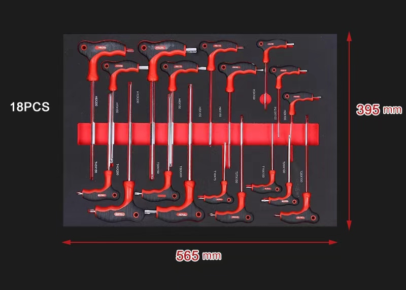 252 Pcs Professional Mechanic Tool Set with 6 EVA Foam Trays Tools Drawer Storage Organizer for Garage 9c1351b41f7b768fef5a8ab1a0ef6b07