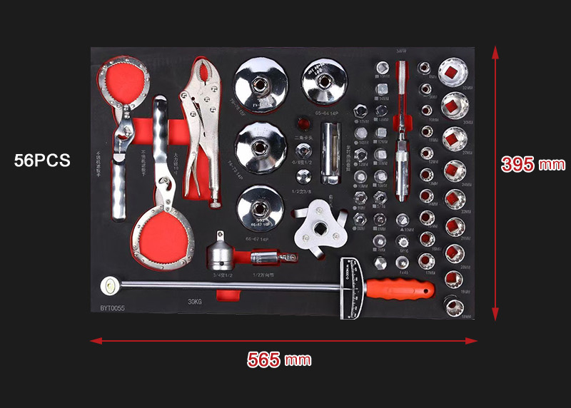 333 Pieces Comprehensive Hand Tool Set with 5 Heavy Duty EVA Foam Trays Modular Cabinet Drawer Organizer 微信图片 20260604145924 680 62