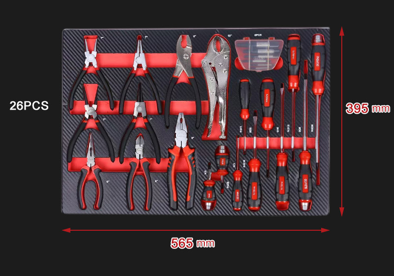 Professional 369 Pcs Mechanic Tool Set with 5 Carbon Fiber EVA Foam Trays Drawer Inserts for Auto Repair 微信图片 20260605101514 717 62