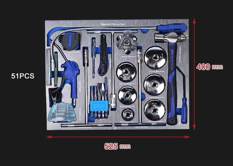 Premium 424 Pcs Industrial Mechanical Tool Tray Set with 6 Blue EVA Trays for Tool Cabinet Drawers 微信图片 20260605154912 748 62